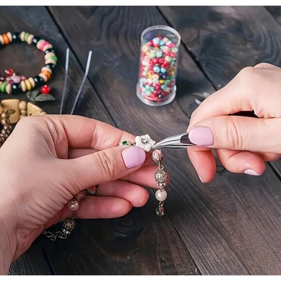 Tool Kit for Jewelry Making and Crafts in General With Case Earrings Necklaces - Picture 6 of 9